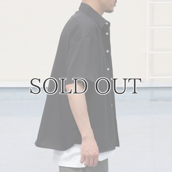 画像6: Reflax®(リフラクス)ポリエステル リネンライクLINON(リノン) レギュラーカラー ボクシーハーフスリーブシャツ【MADE IN JAPAN】『日本製』/ Upscape Audience (6)