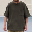 画像3: ローゲージストレッチ カノコダブルフェイス サイドスリット ハーフスリーブTシャツ【MADE IN JAPAN】『日本製』 / Upscape Audience (3)