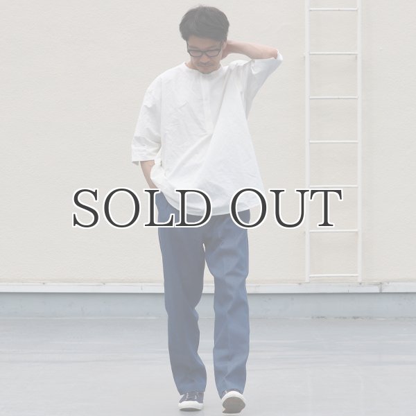 画像11: コットンヘンプ タイプライター スリーピング ハーフスリーブシャツ【MADE IN JAPAN】『日本製』/ Upscape Audience (11)