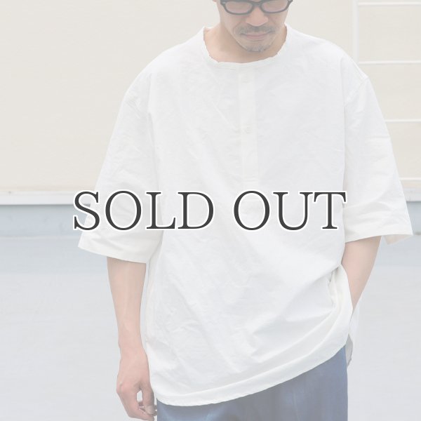 画像17: コットンヘンプ タイプライター スリーピング ハーフスリーブシャツ【MADE IN JAPAN】『日本製』/ Upscape Audience (17)