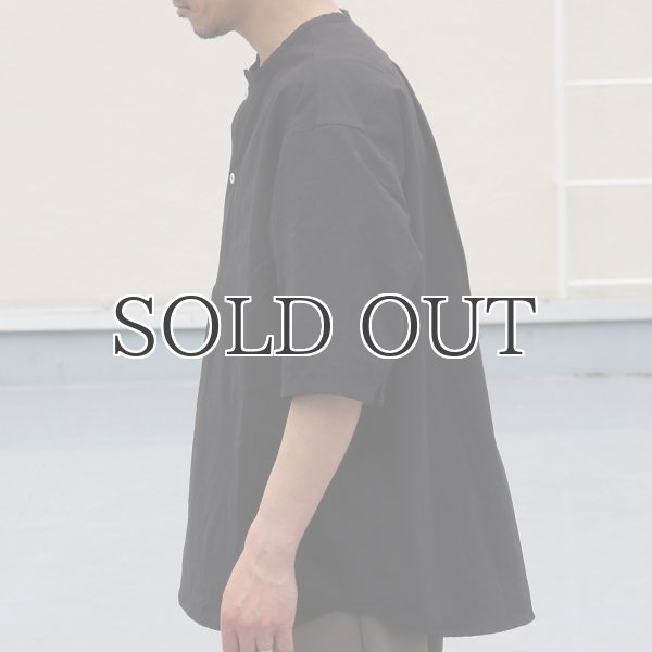 画像14: コットンヘンプ タイプライター スリーピング ハーフスリーブシャツ【MADE IN JAPAN】『日本製』/ Upscape Audience (14)