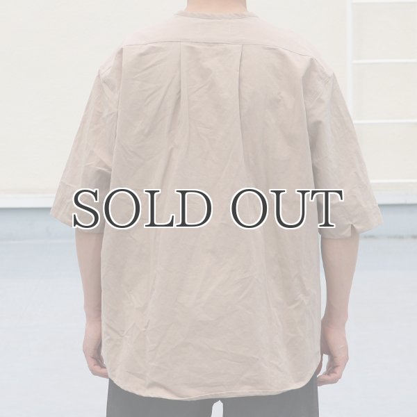 画像5: コットンヘンプ タイプライター スリーピング ハーフスリーブシャツ【MADE IN JAPAN】『日本製』/ Upscape Audience (5)