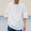 画像9: コットンヘンプ タイプライター スリーピング ハーフスリーブシャツ【MADE IN JAPAN】『日本製』/ Upscape Audience (9)