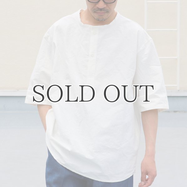 画像9: コットンヘンプ タイプライター スリーピング ハーフスリーブシャツ【MADE IN JAPAN】『日本製』/ Upscape Audience (9)