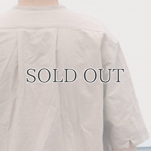 画像19: コットンヘンプ タイプライター スリーピング ハーフスリーブシャツ【MADE IN JAPAN】『日本製』/ Upscape Audience (19)