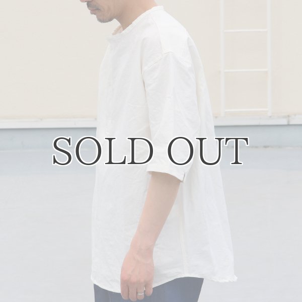 画像10: コットンヘンプ タイプライター スリーピング ハーフスリーブシャツ【MADE IN JAPAN】『日本製』/ Upscape Audience (10)