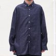 画像17: 「備中備後」6オンス デニム 釦ダウン ボクシーAライン 長袖シャツ【MADE IN JAPAN】『日本製』/ Upscape Audience (17)