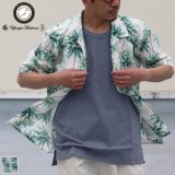 画像: コットンレーヨン ヴィンテージアロハ柄 オープンカラー ハーフスリーブ シャツ【MADE IN JAPAN】『日本製』/ Upscape Audience