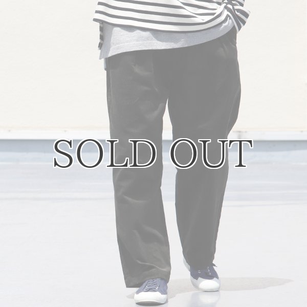 画像3: 14W(ウェール)コール天(コーデュロイ)2タック ワイドイージーパンツ【MADE IN JAPAN】『日本製』【送料無料】/ Upscape Audience (3)