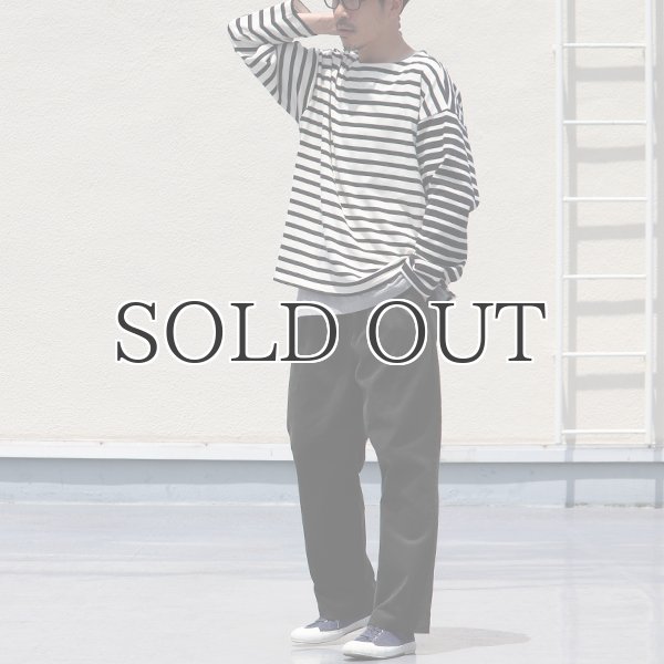 画像6: 14W(ウェール)コール天(コーデュロイ)2タック ワイドイージーパンツ【MADE IN JAPAN】『日本製』【送料無料】/ Upscape Audience (6)