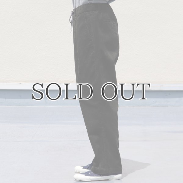 画像9: 14W(ウェール)コール天(コーデュロイ)2タック ワイドイージーパンツ【MADE IN JAPAN】『日本製』【送料無料】/ Upscape Audience (9)