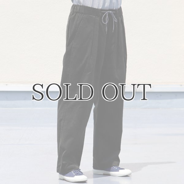 画像11: 14W(ウェール)コール天(コーデュロイ)2タック ワイドイージーパンツ【MADE IN JAPAN】『日本製』【送料無料】/ Upscape Audience (11)