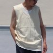 画像2: DEAD STOCK / French army 50s Linen Vest（フランス軍 50年代 リネンベスト） (2)