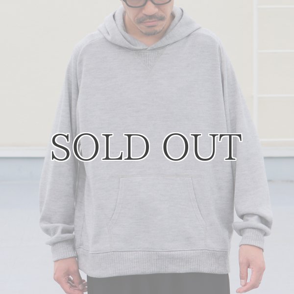 画像3: EXLANWOOL® (エクスランウール) スムース ガゼット プルパーカー『MADE IN JAPAN』『日本製』/ Upscape Audience (3)