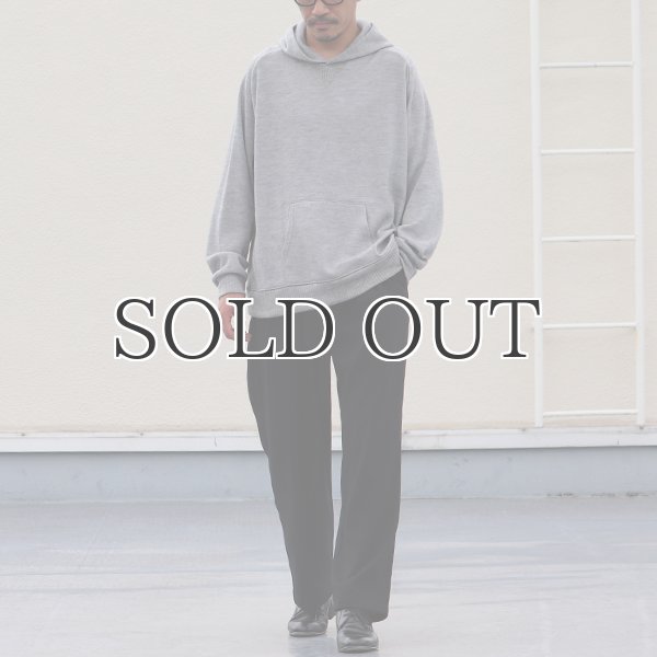 画像6: EXLANWOOL® (エクスランウール) スムース ガゼット プルパーカー『MADE IN JAPAN』『日本製』/ Upscape Audience (6)