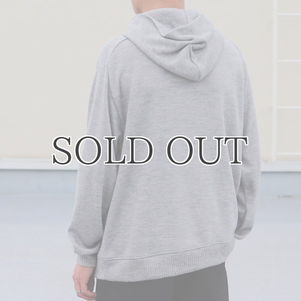 画像5: EXLANWOOL® (エクスランウール) スムース ガゼット プルパーカー『MADE IN JAPAN』『日本製』/ Upscape Audience (5)