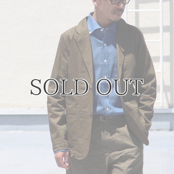 画像4: 【RE PRICE / 価格改定】コットンリネンストレッチ2Bクラークジャケット『日本製』/ Upscape Audience (4)
