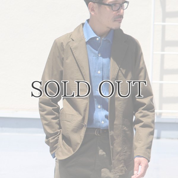 画像3: 【RE PRICE / 価格改定】コットンリネンストレッチ2Bクラークジャケット『日本製』/ Upscape Audience (3)