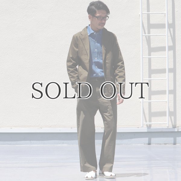 画像8: 【RE PRICE / 価格改定】コットンリネンストレッチ2Bクラークジャケット『日本製』/ Upscape Audience (8)