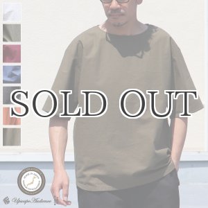 画像: 【RE PRICE/価格改定】コットンクロスビッグ5分袖シャツTEE【MADE IN JAPAN】『日本製』 / Upscape Audience
