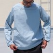 画像3: コットンギャバジンサドルショルダーヘムラウンドL/SシャツTEE【MADE IN JAPAN】『日本製』/ Upscape Audience (3)