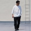 画像6: 綿麻ツイル ボトルネック サドルヘムラウンド7/SビックシャツTEE【MADE IN JAPAN】『日本製』/ Upscape Audience (6)