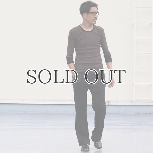 画像8: 別注 USA製 クルーネック 7分袖 Tシャツ / Miller × Audience (8)