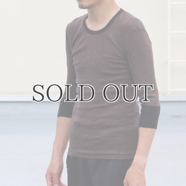 画像9: 別注 USA製 クルーネック 7分袖 Tシャツ / Miller × Audience (9)