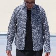 画像2: 【RE PRICE / 価格改定】小花柄リネンワイドスプレッドカラーボタンダウン長袖シャツ 【MADE IN JAPAN】『日本製』/ Upscape Audience (2)