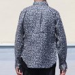 画像5: 【RE PRICE / 価格改定】小花柄リネンワイドスプレッドカラーボタンダウン長袖シャツ 【MADE IN JAPAN】『日本製』/ Upscape Audience (5)