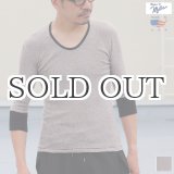 画像: 【RE PRICE / 価格改定】別注USA製Uネック7分袖Tシャツ / Miller × Audience