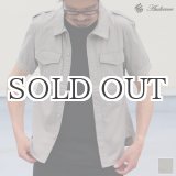 画像: 高密度硫化ツイルレイズドネック半袖シャツ / Audience