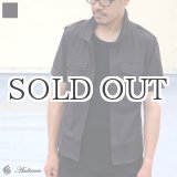 画像: 高密度硫化ツイルレイズドネック半袖シャツ / Audience