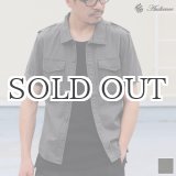 画像: 高密度硫化ツイルレイズドネック半袖シャツ / Audience
