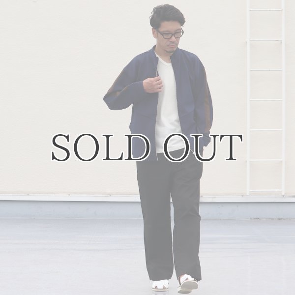 画像8: 4段スムース ライン スタンドZIPブルゾン 【MADE IN JAPAN】『日本製』 / Upscape Audience (8)