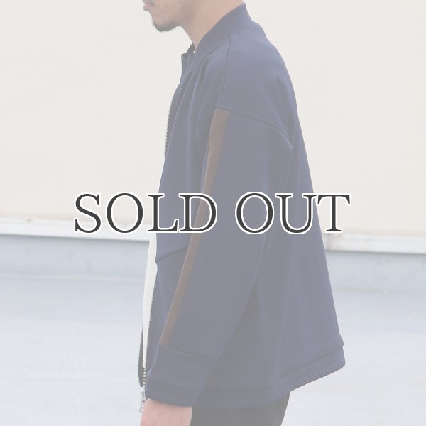 画像6: 4段スムース ライン スタンドZIPブルゾン 【MADE IN JAPAN】『日本製』 / Upscape Audience (6)