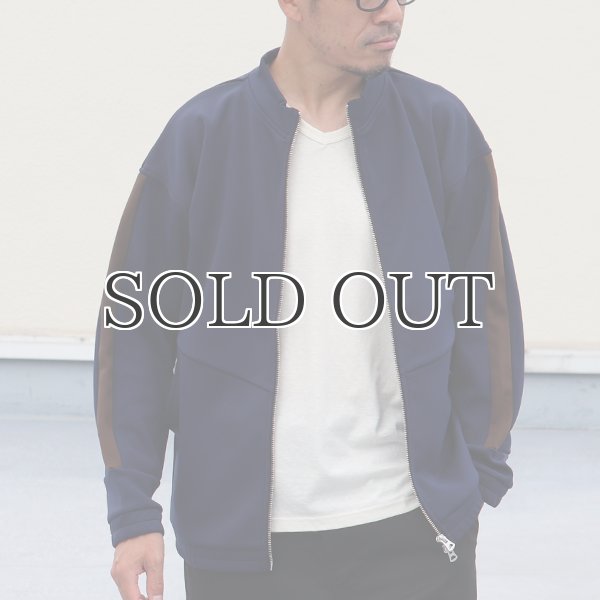 画像3: 4段スムース ライン スタンドZIPブルゾン 【MADE IN JAPAN】『日本製』 / Upscape Audience (3)