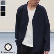 画像1: ギャバジンストレッチモックVネックカーデJacket【MADE IN JAPAN】『日本製』/ Upscape Audience (1)