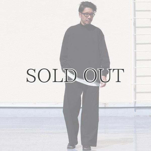 画像7: VORTEX 8オンス(MVS天竺)モックネック バルーン 長袖Tee『MADE IN JAPAN』『日本製』 / Upscape Audience (7)