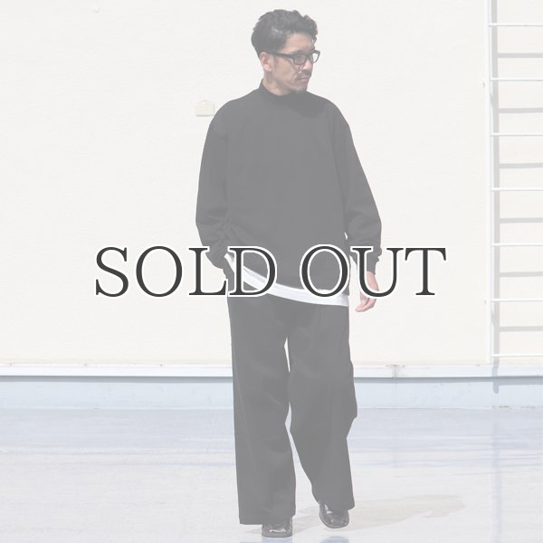 画像8: VORTEX 8オンス(MVS天竺)モックネック バルーン 長袖Tee『MADE IN JAPAN』『日本製』 / Upscape Audience (8)