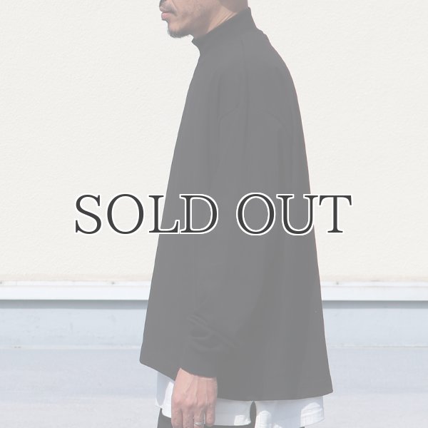 画像5: VORTEX 8オンス(MVS天竺)モックネック バルーン 長袖Tee『MADE IN JAPAN』『日本製』 / Upscape Audience (5)