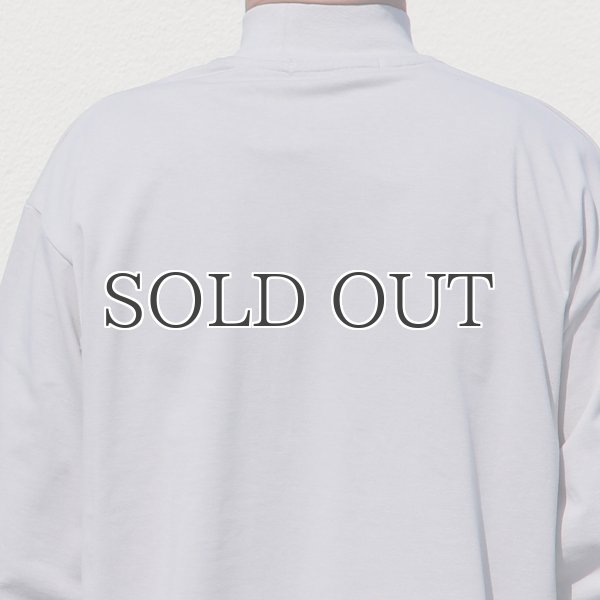 画像14: VORTEX 8オンス(MVS天竺)モックネック バルーン 長袖Tee『MADE IN JAPAN』『日本製』 / Upscape Audience (14)