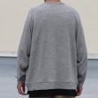 画像6: EXLANWOOL® (エクスランウール) スムース サドルショルダー ガゼット クルーネック長袖【MADE IN JAPAN】『日本製』 / Upscape Audience (6)