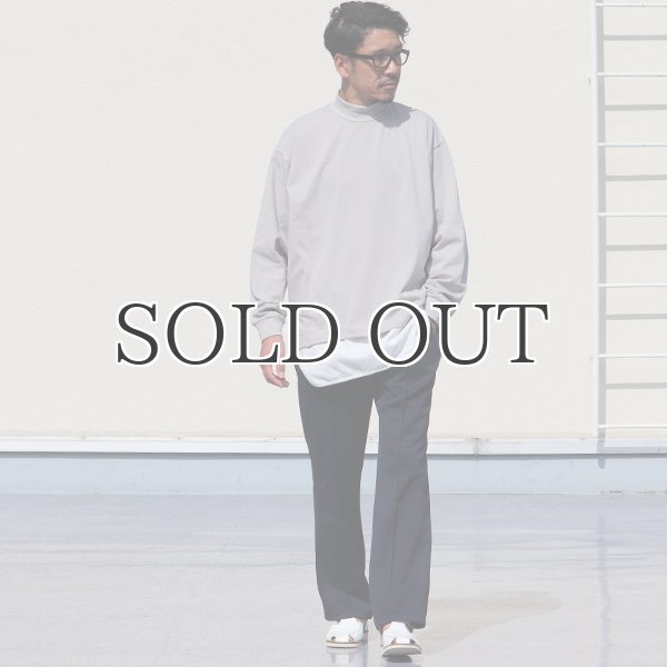 画像5: VORTEX 8オンス(MVS天竺)モックネック バルーン 長袖Tee『MADE IN JAPAN』『日本製』 / Upscape Audience (5)