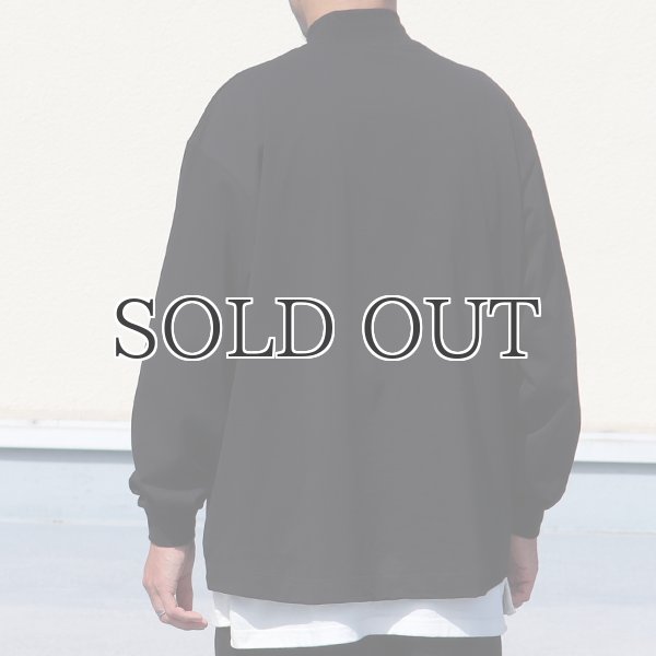 画像6: VORTEX 8オンス(MVS天竺)モックネック バルーン 長袖Tee『MADE IN JAPAN』『日本製』 / Upscape Audience (6)