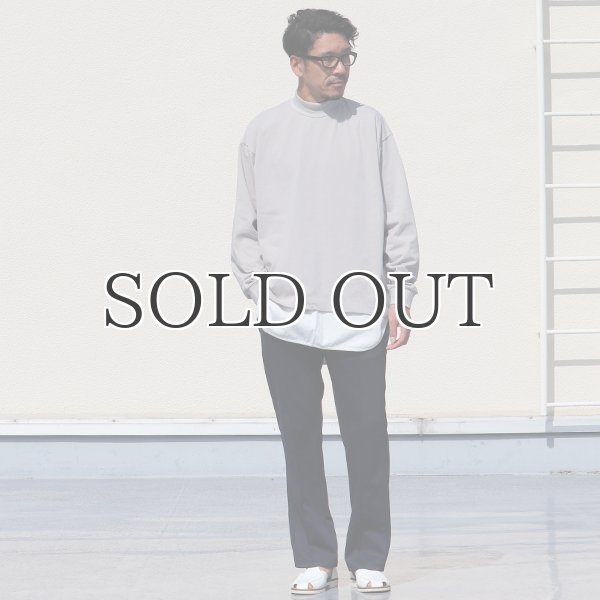 画像6: VORTEX 8オンス(MVS天竺)モックネック バルーン 長袖Tee『MADE IN JAPAN』『日本製』 / Upscape Audience (6)