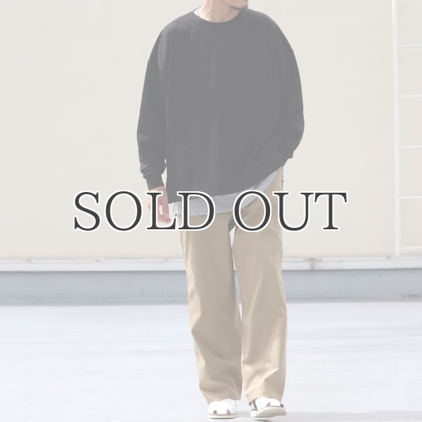 画像8: VORTEX 8オンス（MVS天竺）サイドスリット Aライン L/S Tシャツ【MADE IN JAPAN】『日本製』/ Upscape Audience (8)