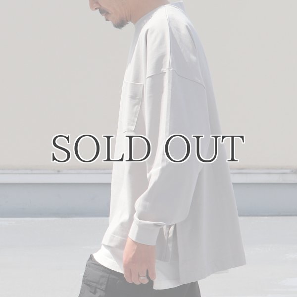 画像7: VORTEX 8オンス(MVS天竺)サイドスリット Aライン L/S Tシャツ【MADE IN JAPAN】『日本製』/ Upscape Audience (7)