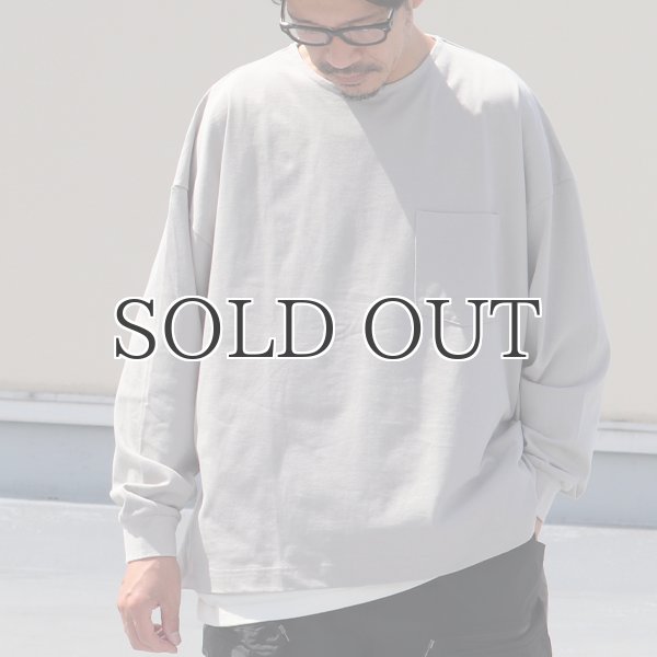 画像3: VORTEX 8オンス(MVS天竺)サイドスリット Aライン L/S Tシャツ【MADE IN JAPAN】『日本製』/ Upscape Audience (3)