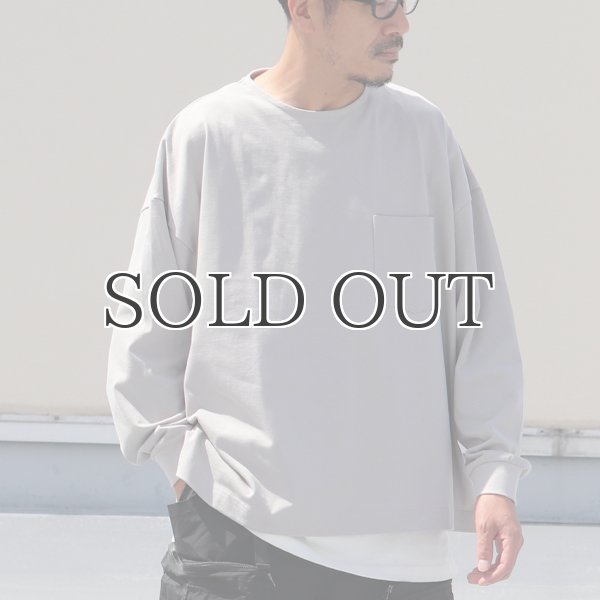 画像2: VORTEX 8オンス（MVS天竺）サイドスリット Aライン L/S Tシャツ【MADE IN JAPAN】『日本製』/ Upscape Audience (2)